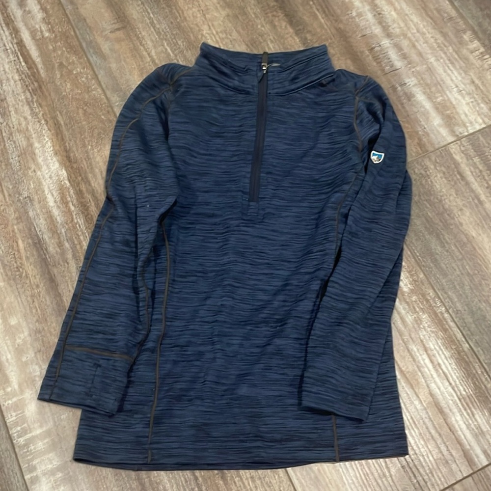 Kuhl Alloy Sweater Pullover Blue and Black 5-6